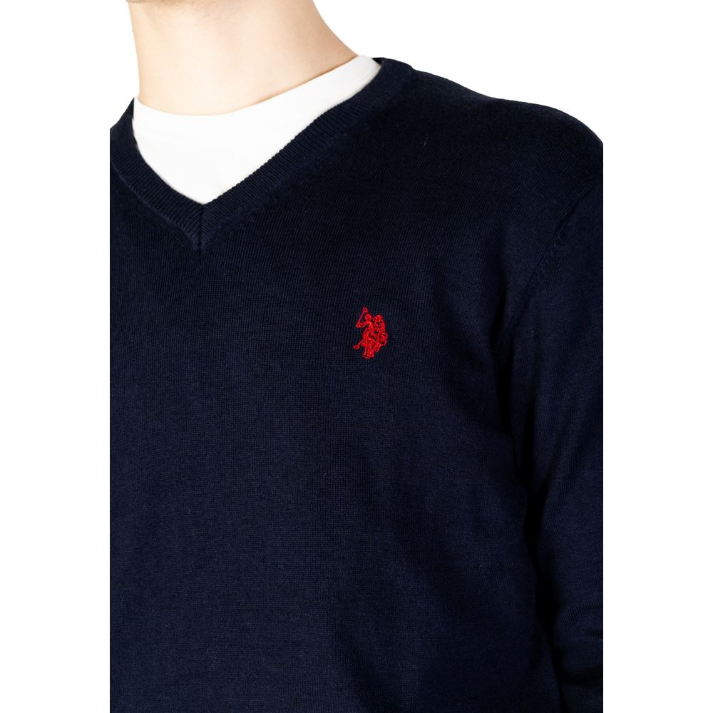 U.S. POLO ASSN. Blue Cashmere Sweater - Luxe Nova