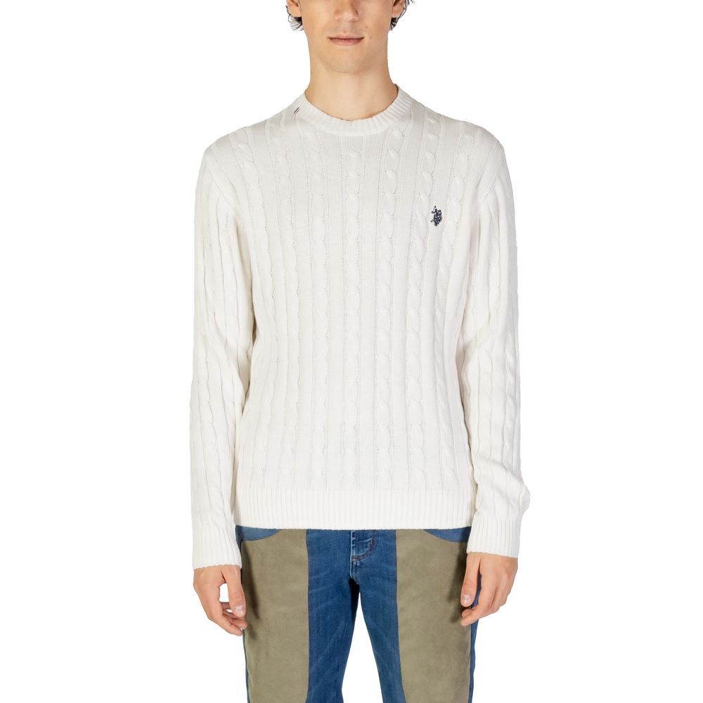 U.S. POLO ASSN. White Cotton Sweatshirt - Luxe Nova