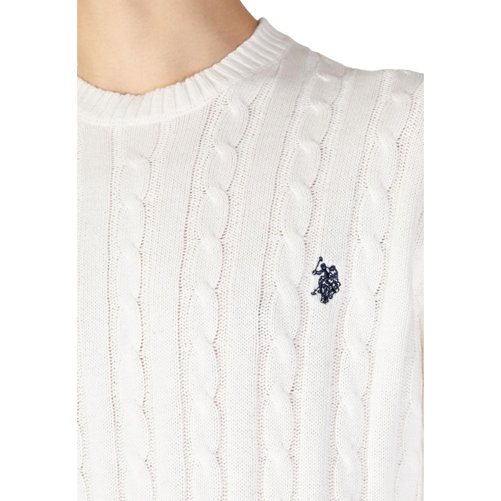 U.S. POLO ASSN. White Cotton Sweatshirt - Luxe Nova