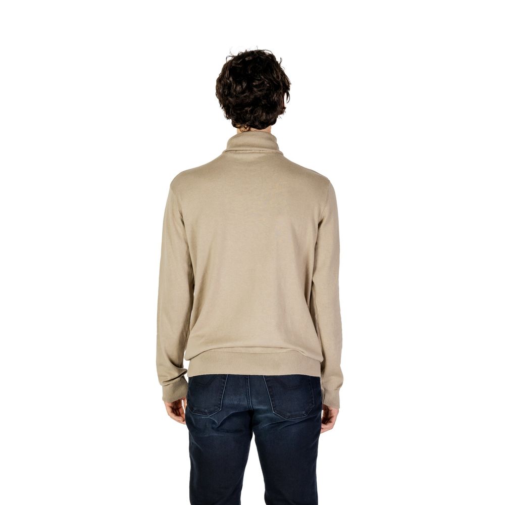 U.S. POLO ASSN. Beige Cotton Turtleneck - Luxe Nova