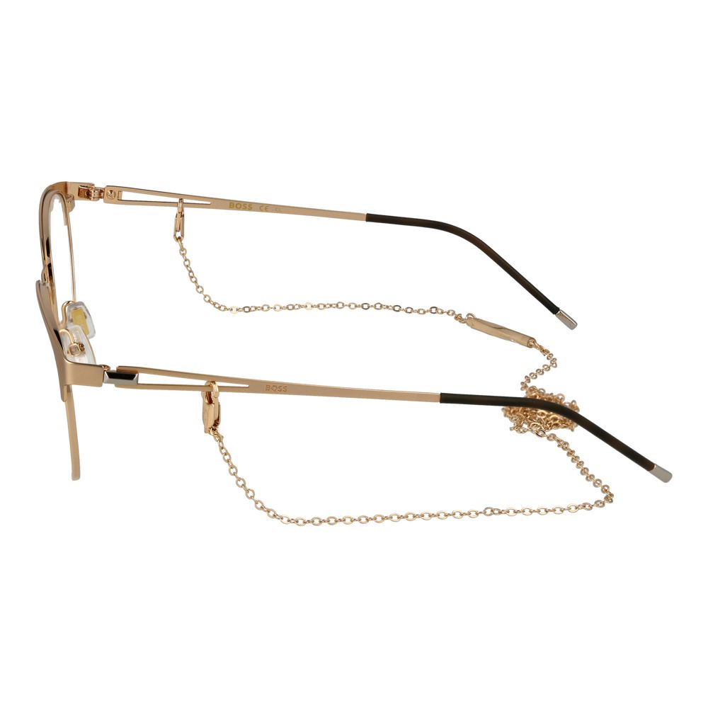 Hugo Boss Gold Stainless Steel Glasses (Frames) - Luxe Nova