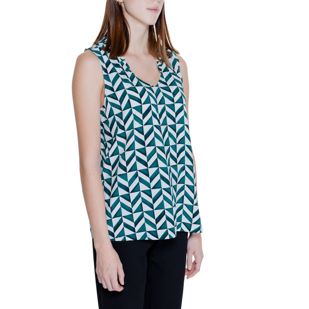 Street One Bicolor Viscose Tank Tops