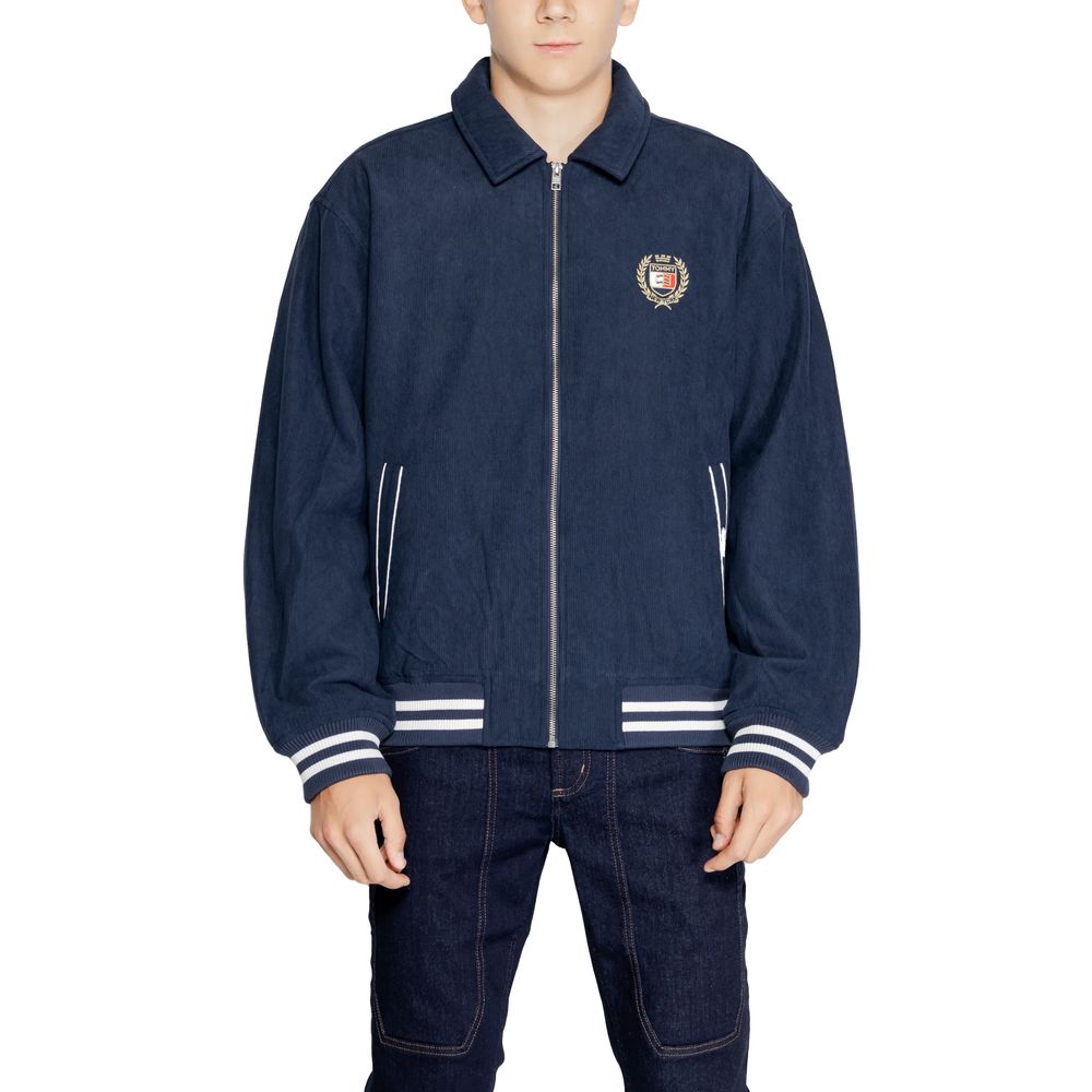 Tommy Hilfiger Jeans Blue Recycled Polyester Jackets And Coat - Luxe Nova