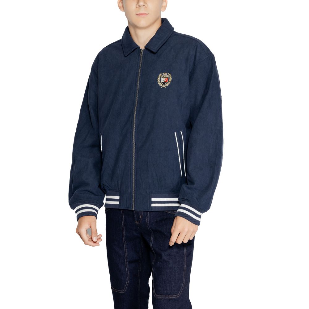 Tommy Hilfiger Jeans Blue Recycled Polyester Jackets And Coat - Luxe Nova