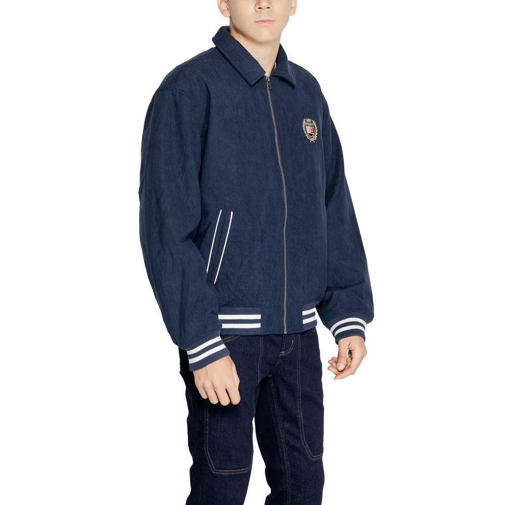 Tommy Hilfiger Jeans Blue Recycled Polyester Jackets And Coat - Luxe Nova