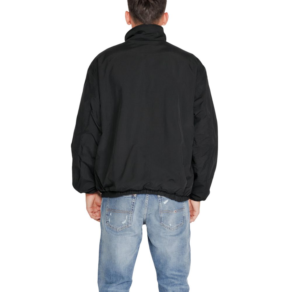 Tommy Hilfiger Jeans Black Recycled Polyester Shell Jacket - Luxe Nova