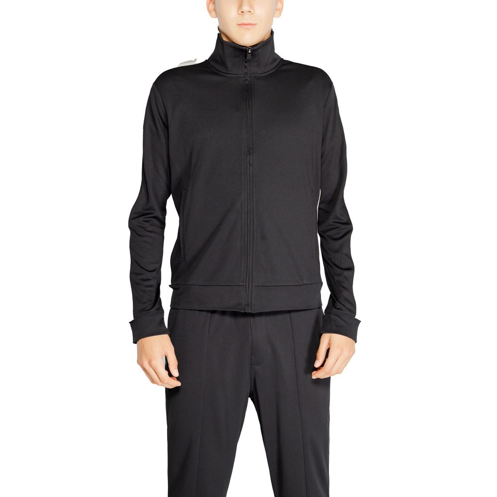 Calvin Klein Sport Black Recycled Polyester Sweatshirt - Luxe Nova