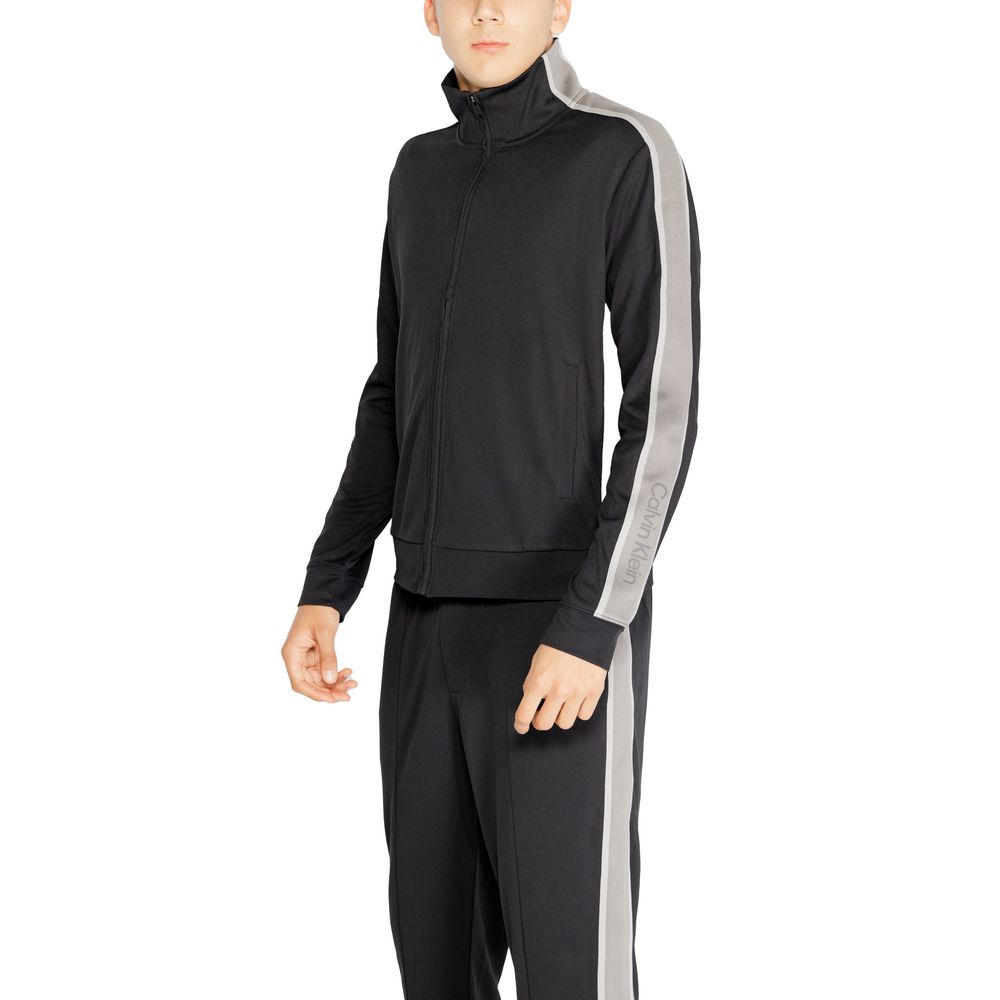 Calvin Klein Sport Black Recycled Polyester Sweatshirt - Luxe Nova