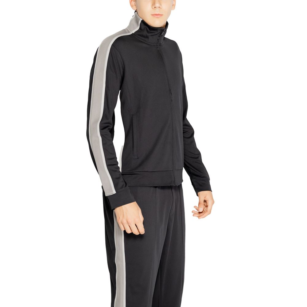 Calvin Klein Sport Black Recycled Polyester Sweatshirt - Luxe Nova