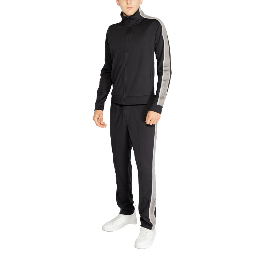 Calvin Klein Sport Black Recycled Polyester Sweatshirt - Luxe Nova