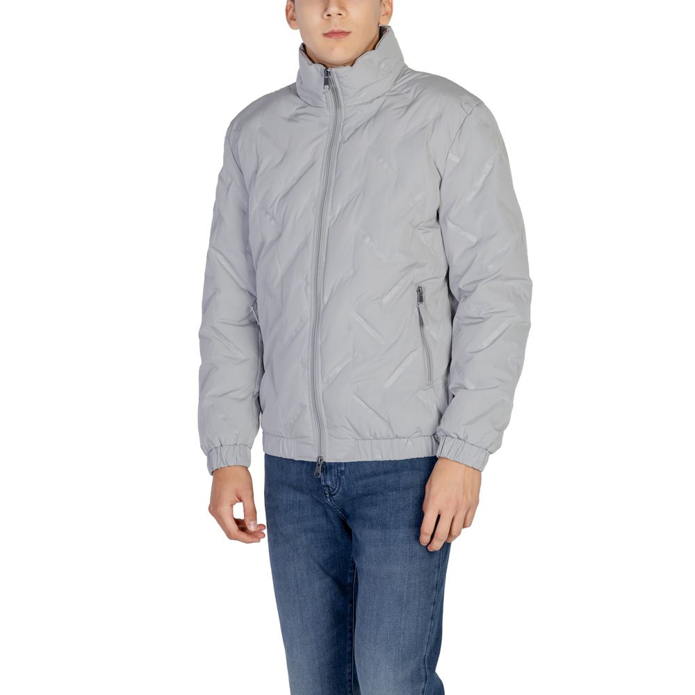 Antony Morato Gray Polyester Jackets And Coat - Luxe Nova