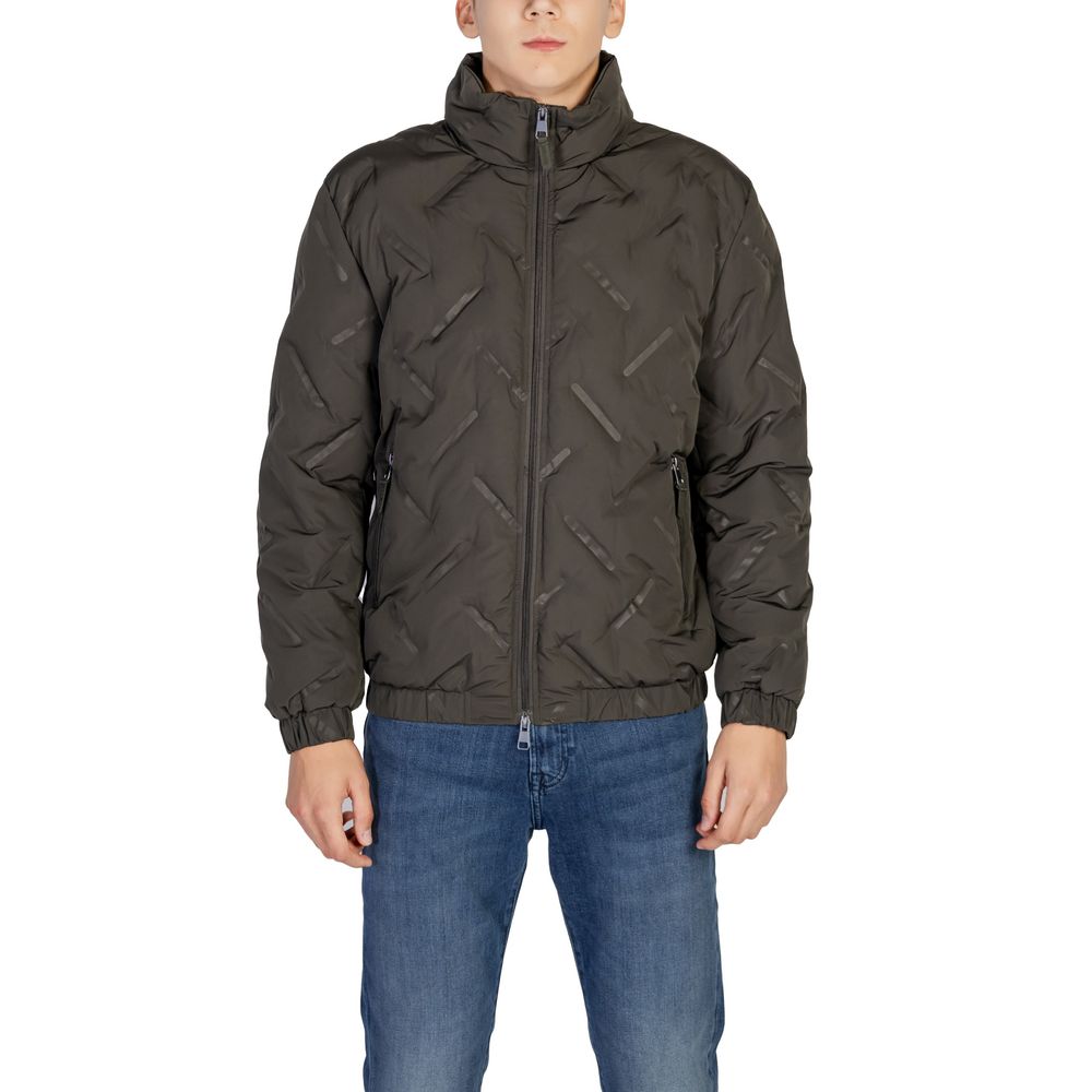 Antony Morato Green Polyester Jackets And Coat - Luxe Nova