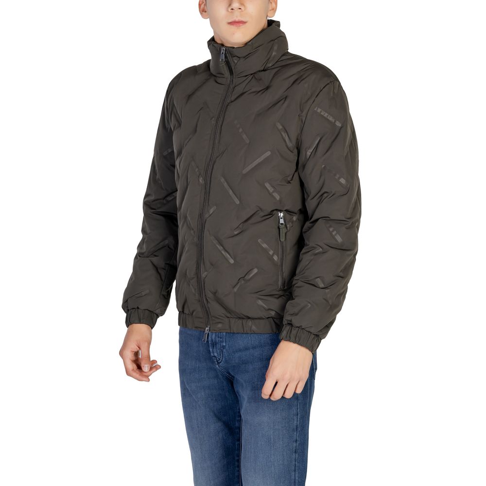 Antony Morato Green Polyester Jackets And Coat - Luxe Nova
