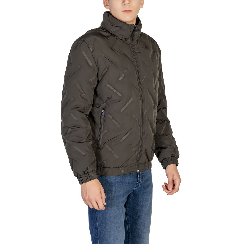 Antony Morato Green Polyester Jackets And Coat - Luxe Nova