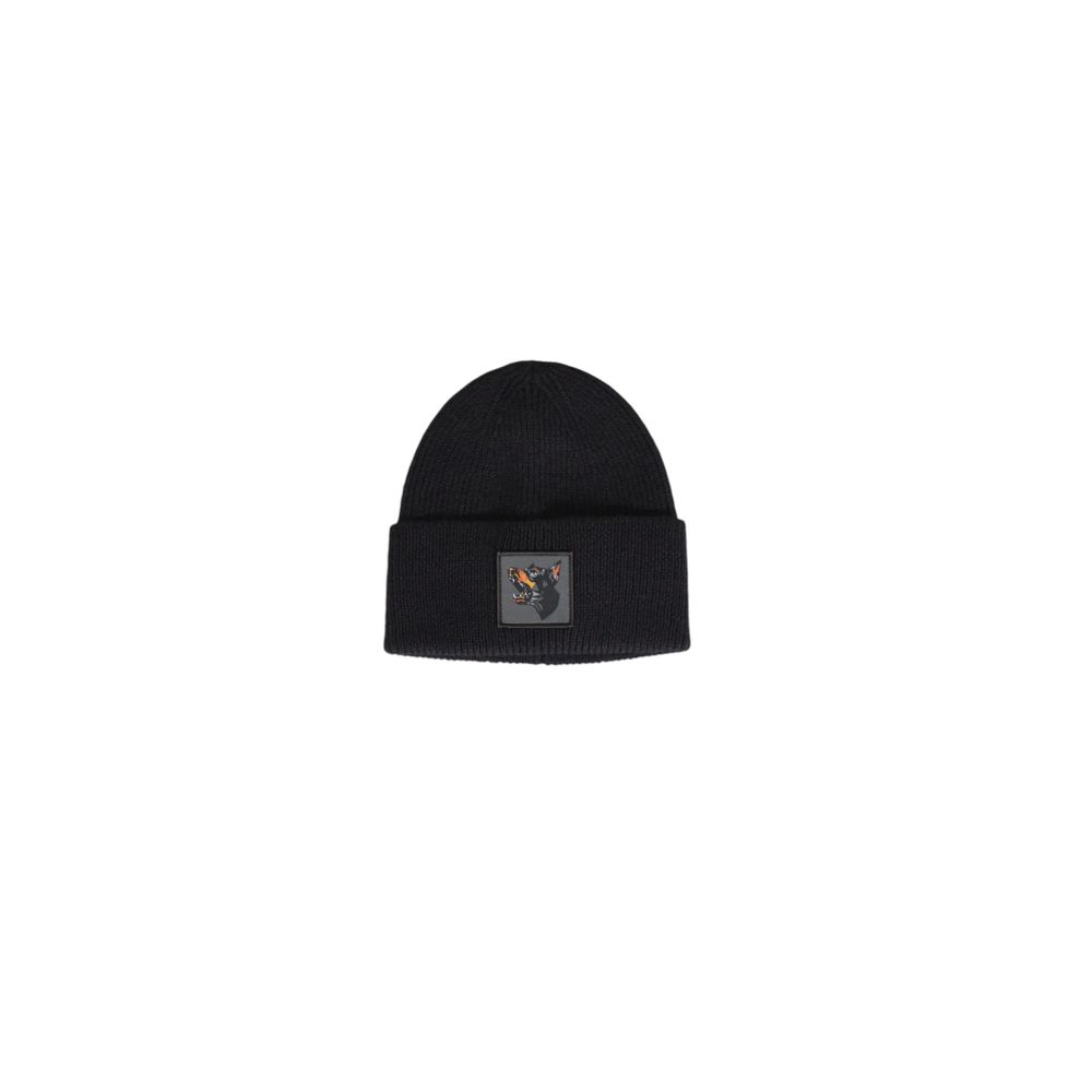 Antony Morato Black Wool Cap (Baseball Hat) - Luxe Nova