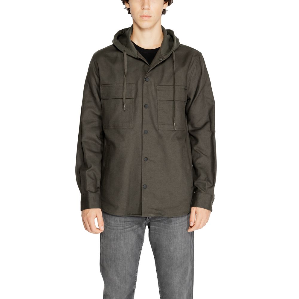 Antony Morato Green Cotton Shell Jacket - Luxe Nova