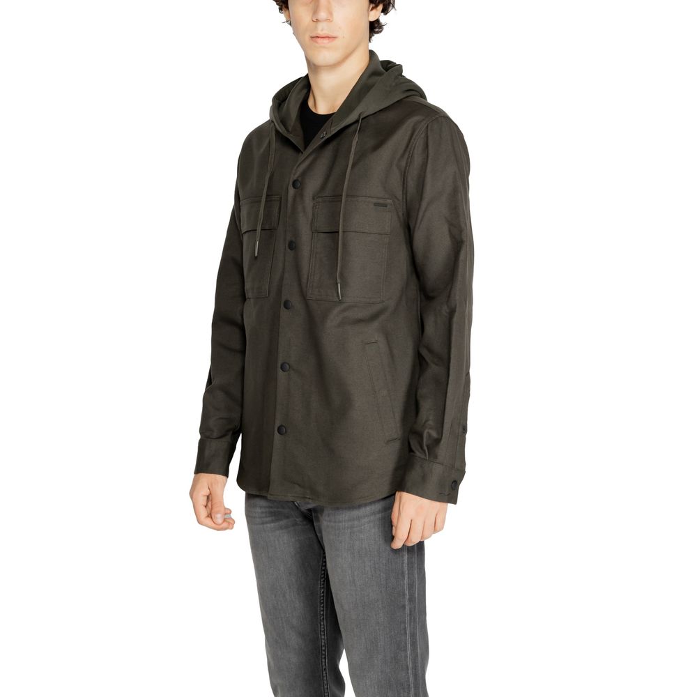 Antony Morato Green Cotton Shell Jacket - Luxe Nova