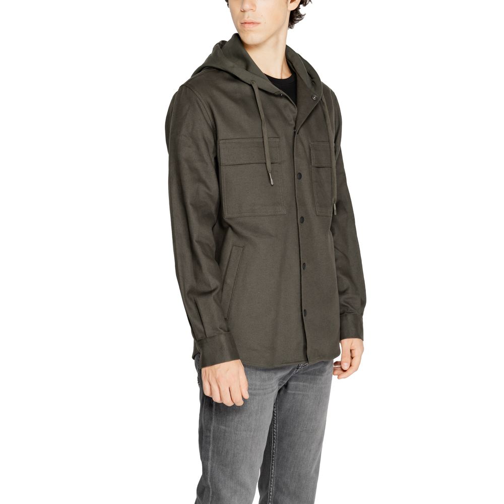 Antony Morato Green Cotton Shell Jacket - Luxe Nova
