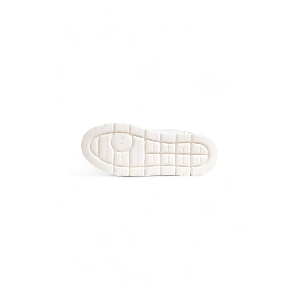 Crime London White Leather Chunky Sneakers - Luxe Nova