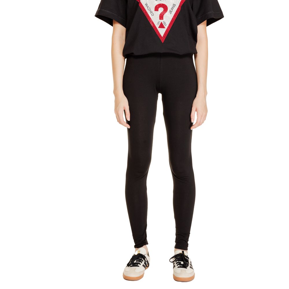 Jacqueline De Yong Black Cotton Leggings - Luxe Nova
