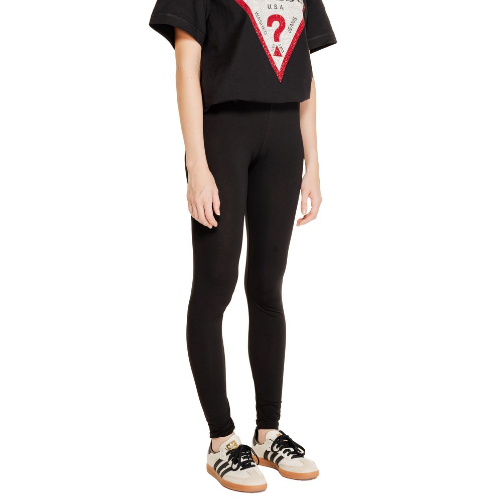 Jacqueline De Yong Black Cotton Leggings - Luxe Nova