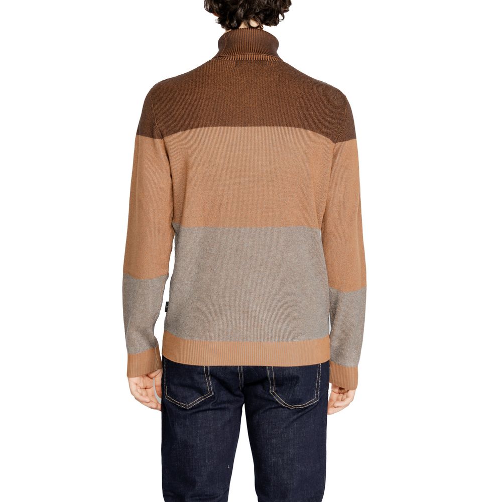 Hamaki-Ho Brown Viscose Turtleneck - Luxe Nova