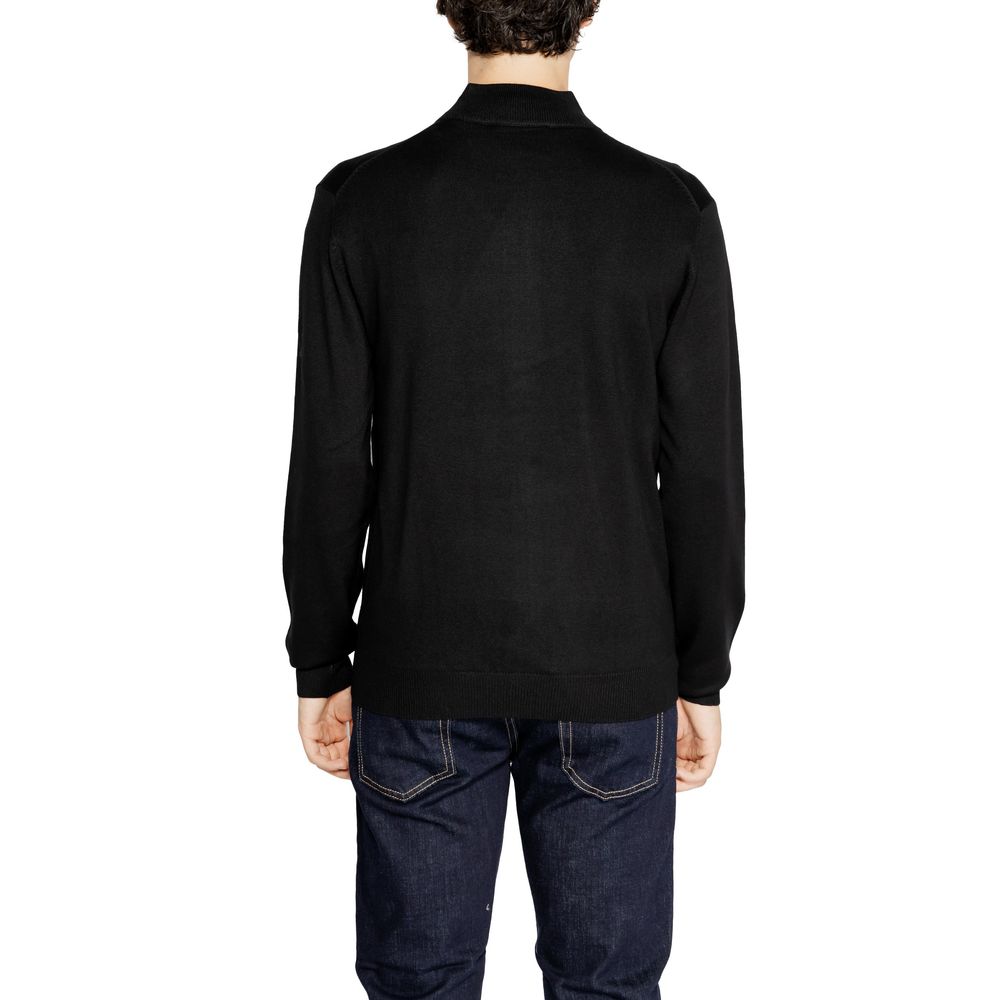 Hamaki-Ho Black Viscose Cardigan - Luxe Nova
