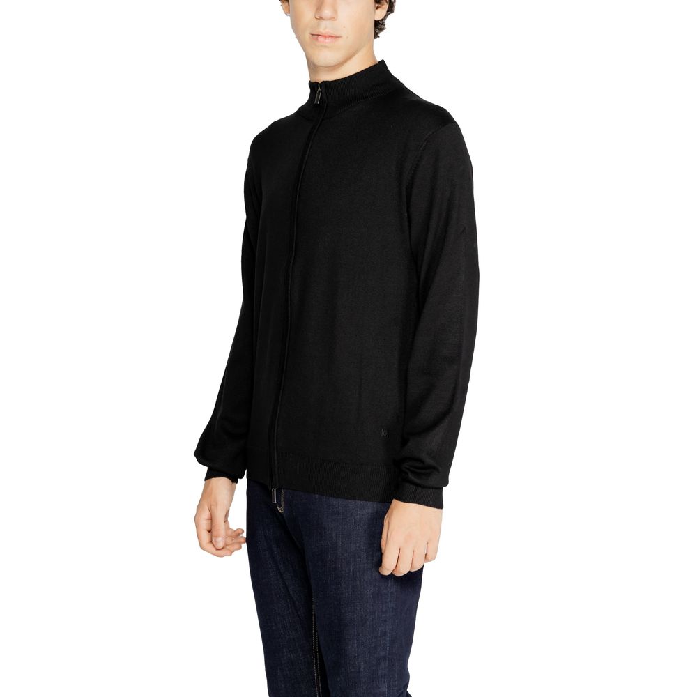 Hamaki-Ho Black Viscose Cardigan - Luxe Nova