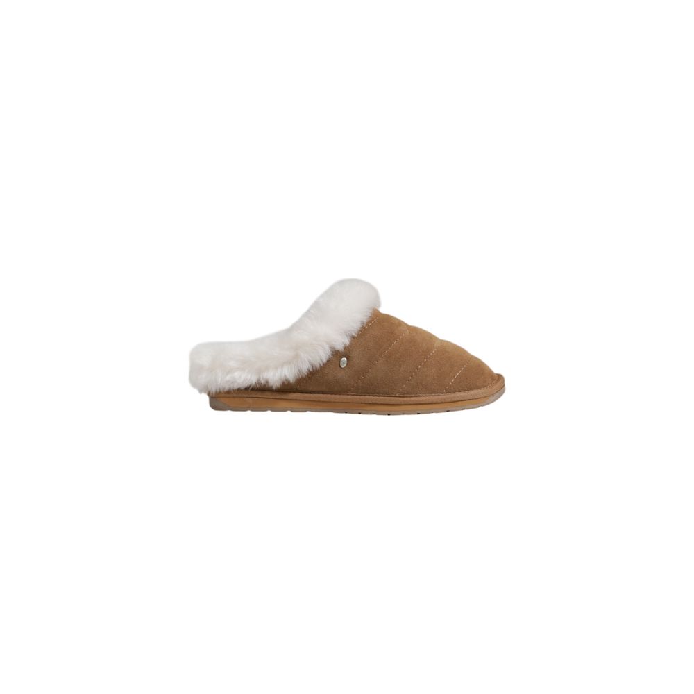 EMU Australia Brown Suede Leather Slippers - Luxe Nova