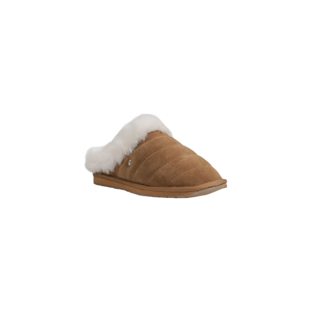 EMU Australia Brown Suede Leather Slippers - Luxe Nova