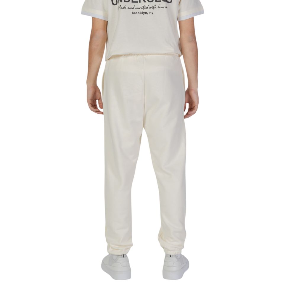 Underclub Cream Cotton Joggers (Workout Pants) - Luxe Nova