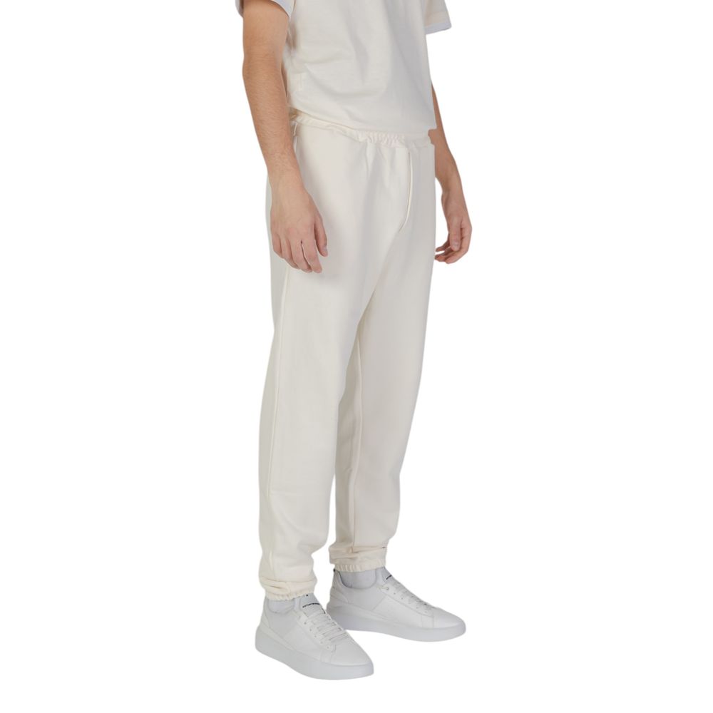 Underclub Cream Cotton Joggers (Workout Pants) - Luxe Nova