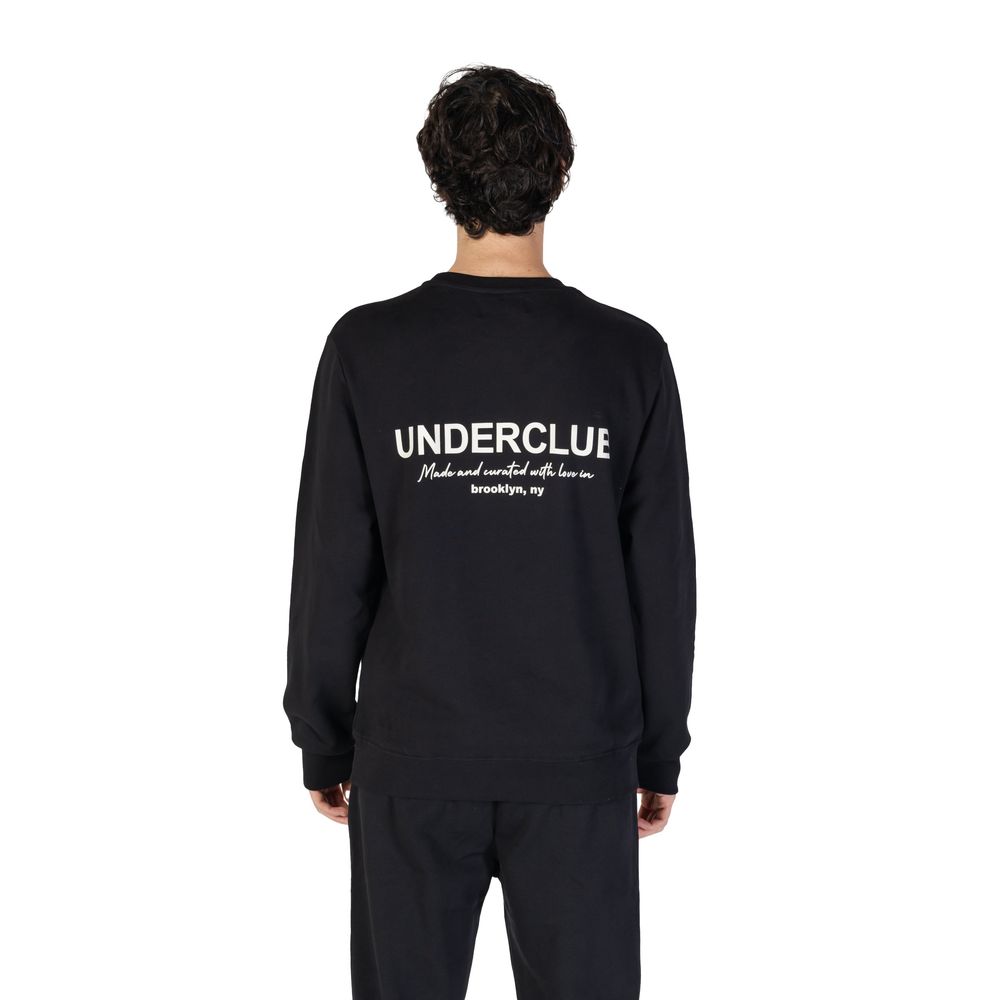 Underclub Black Cotton Sweatshirt - Luxe Nova