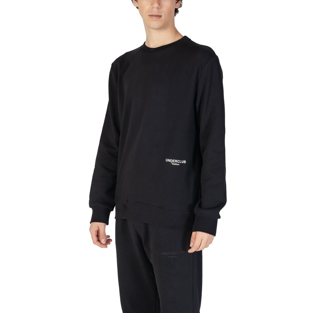 Underclub Black Cotton Sweatshirt - Luxe Nova