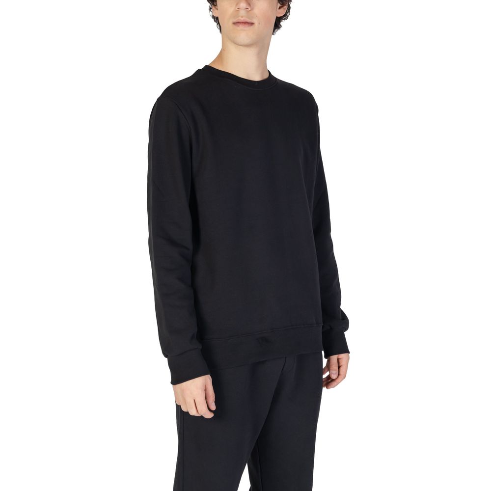 Underclub Black Cotton Sweatshirt - Luxe Nova