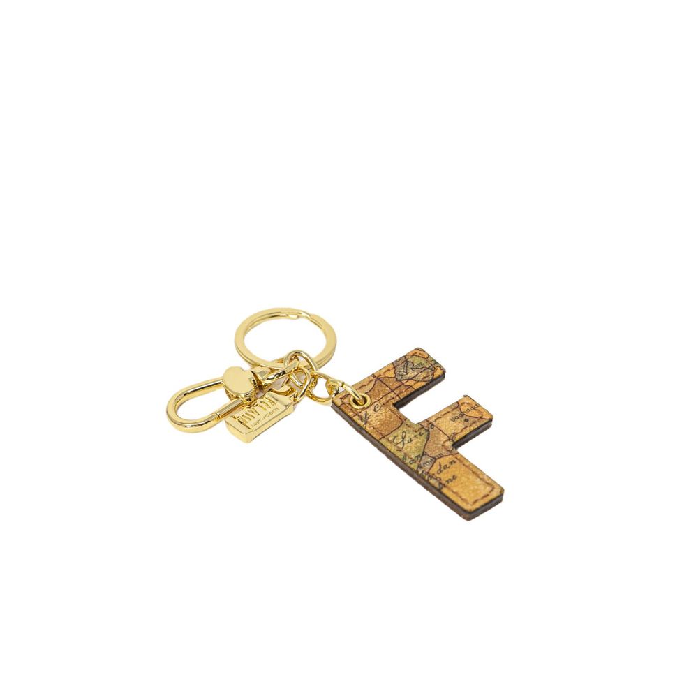 Alviero Martini Prima Classe Beige Polyethylene Keychain - Luxe Nova