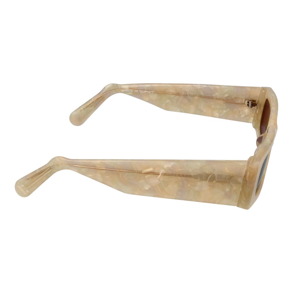 GCDS Beige Plastic Sunglasses - Luxe Nova