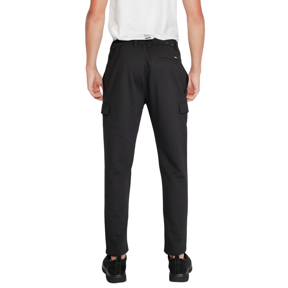 Calvin Klein Black Recycled Polyester Joggers (Workout Pants) - Luxe Nova