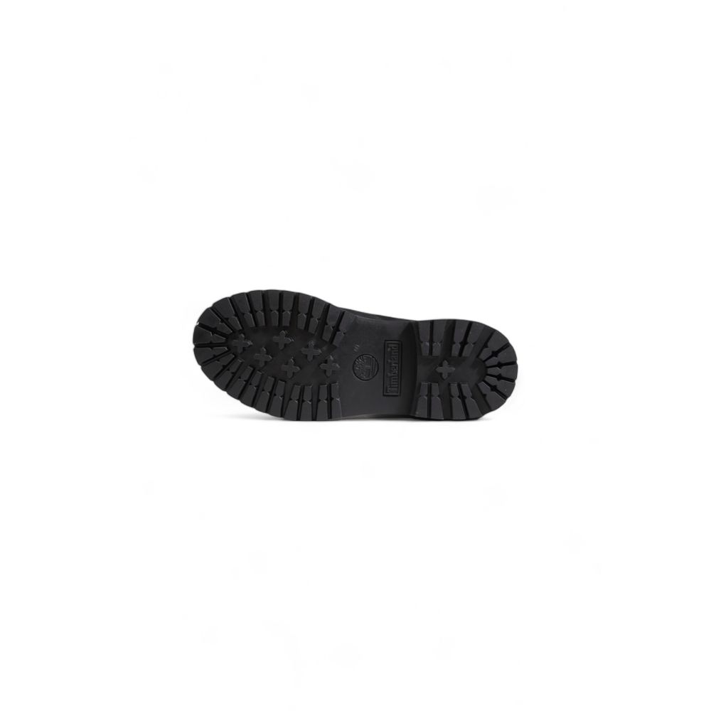 Timberland Black Recycled Leather Lace-Up Boots - Luxe Nova