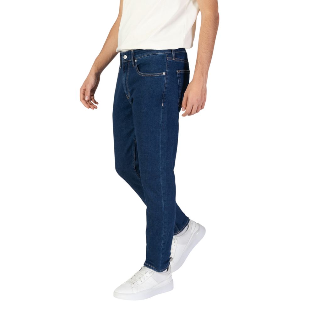 Calvin Klein Jeans Blue Cotton Slim Fit Jeans - Luxe Nova