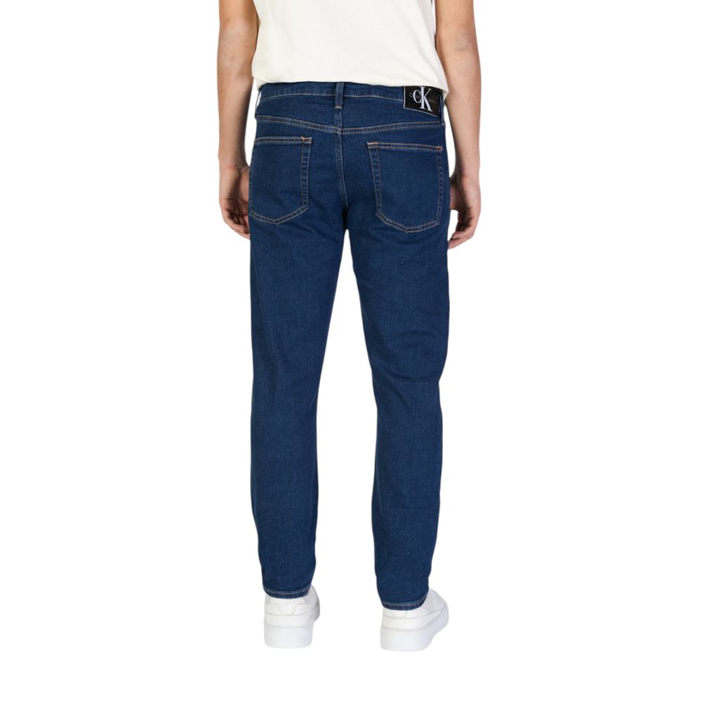 Calvin Klein Jeans Blue Cotton Slim Fit Jeans - Luxe Nova