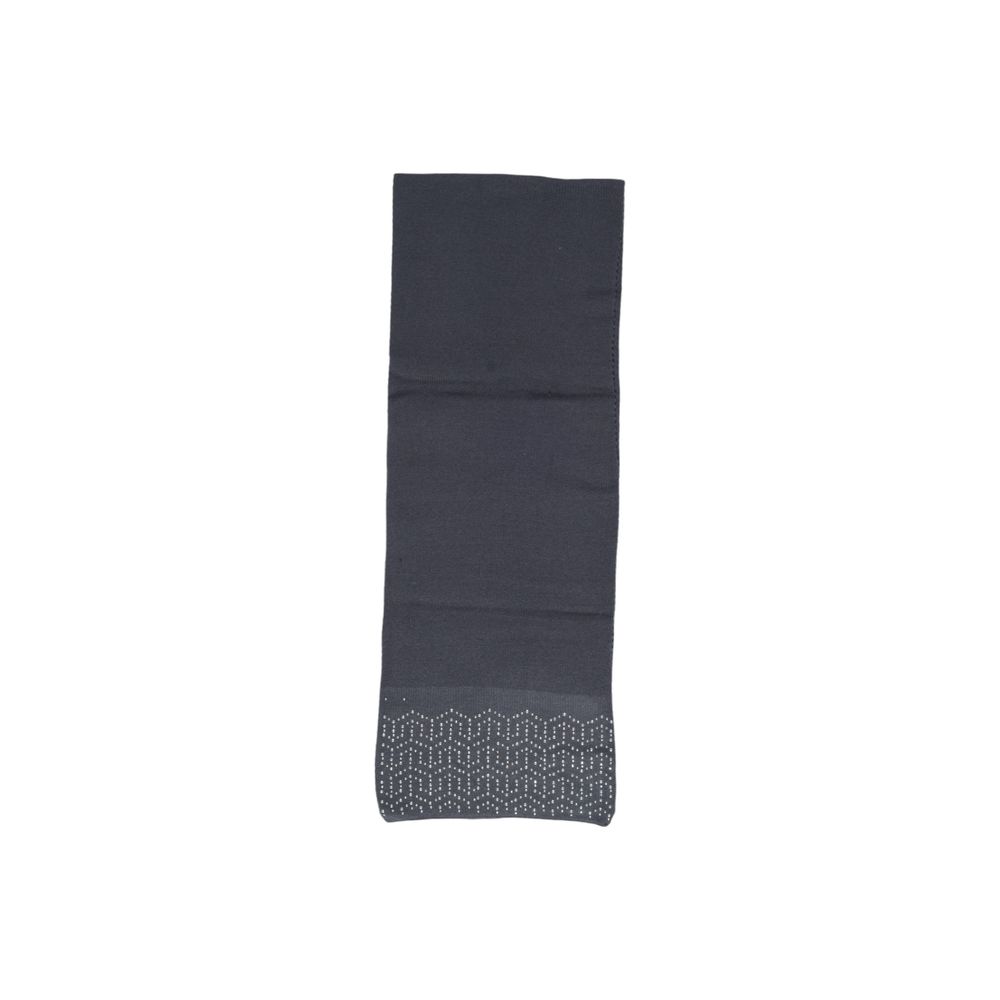 Pieces Gray Polyester Scarf - Luxe Nova