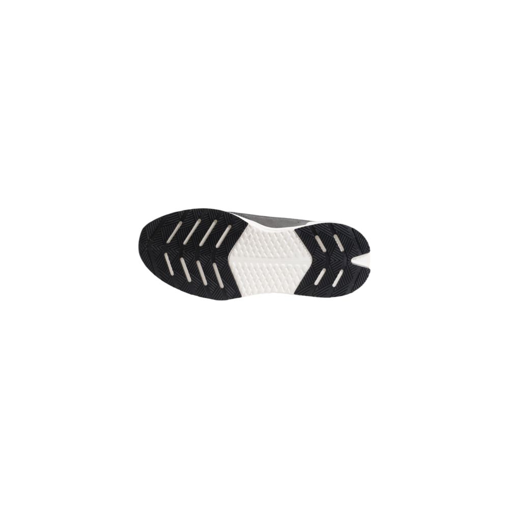 D.A.T.E Gray Fabric Chunky Sneakers - Luxe Nova