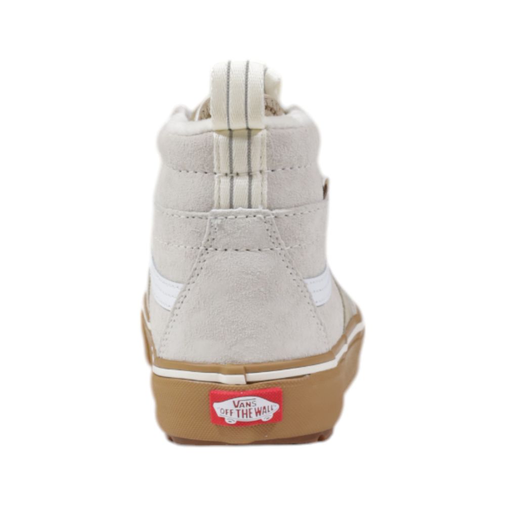Vans Beige Leather High Top Sneakers - Luxe Nova