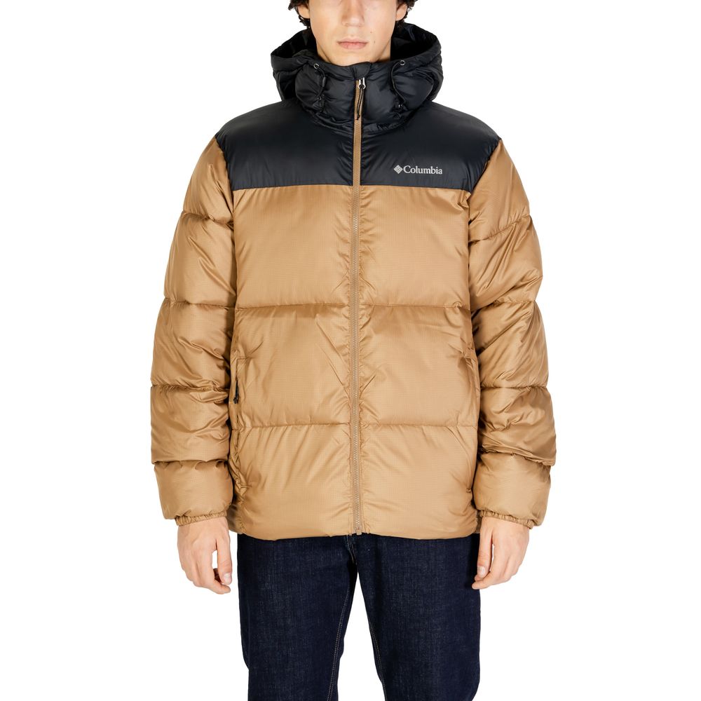 Columbia Beige Nylon Shell Jacket - Luxe Nova