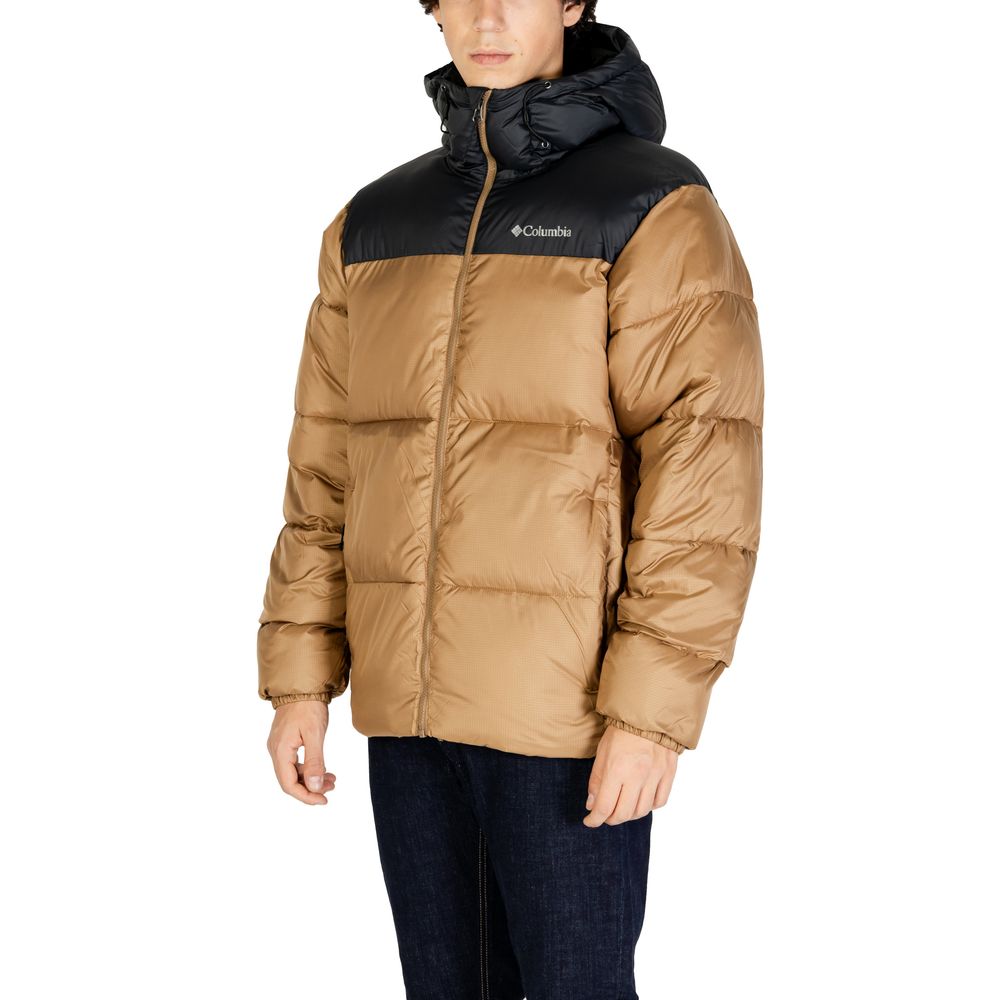 Columbia Beige Nylon Shell Jacket - Luxe Nova