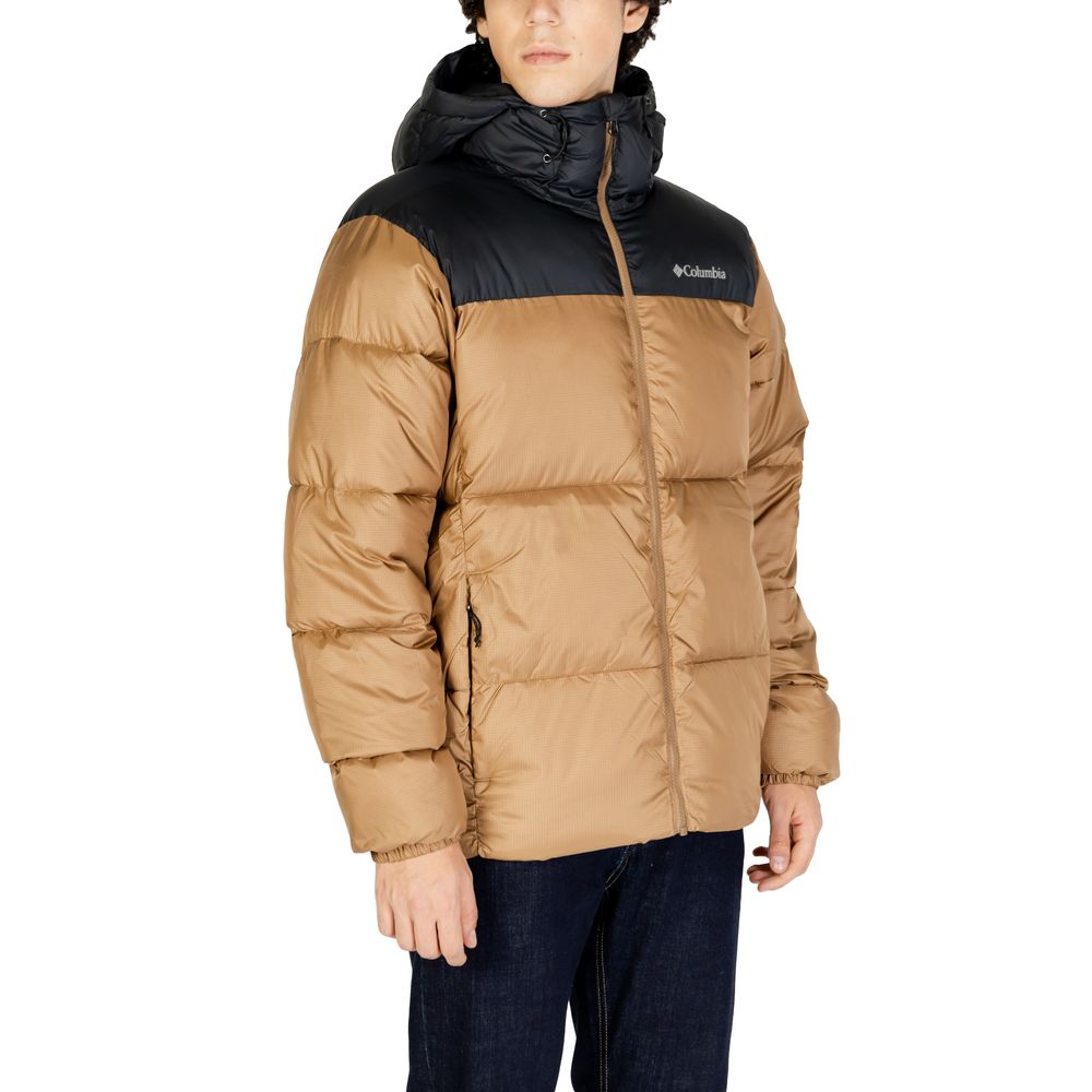 Columbia Beige Nylon Shell Jacket - Luxe Nova