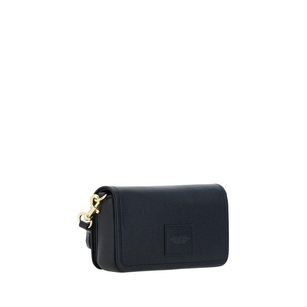 Marc Jacobs Black Calf Leather Bos Taurus Shoulder Bag - Luxe Nova