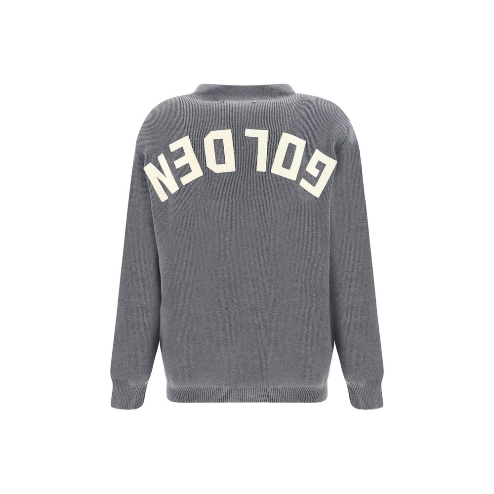 Golden Goose Gray Cotton Cardigan - Luxe Nova