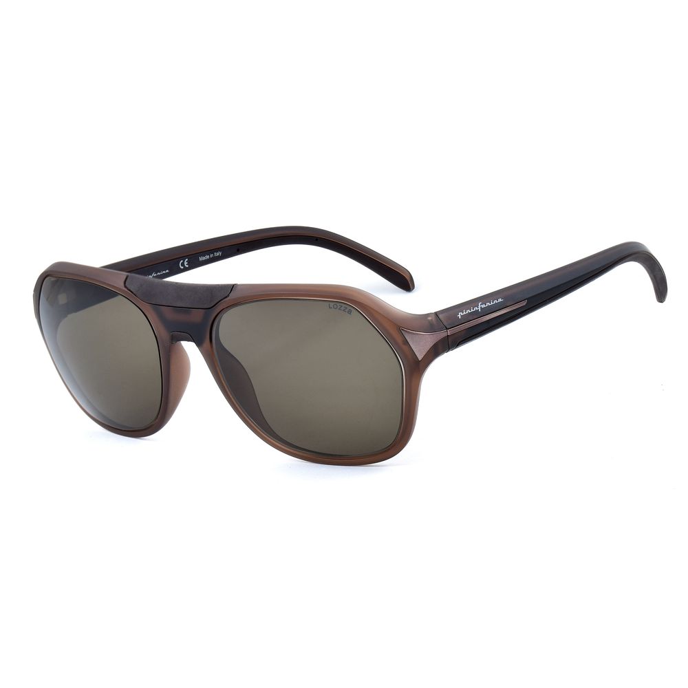 Lozza Brown Injected Sunglasses - Luxe Nova